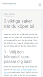 Mobile Screenshot of fordonslagret.se